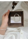 Qingmeng Fuguang Chiang Mai hand-brushed Silver Ball Bracelet, a niche and high-end Thai bracelet that can be worn multiple times and is versatile. The original hand-brushed round ball bracelet S925 design is perfect for your girlfriend Item Picture